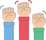 Ícono voluntariado - Equipo y voluntariado